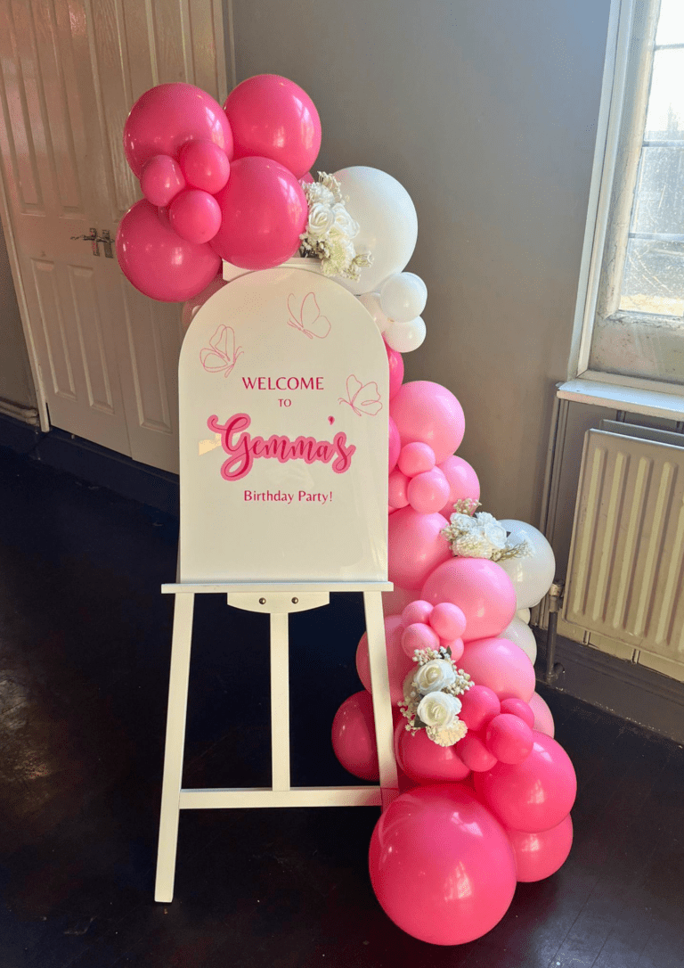 40th Birthday Balloon Display - Gallery