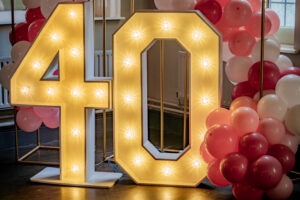 40th Birthday Balloons - Gallery