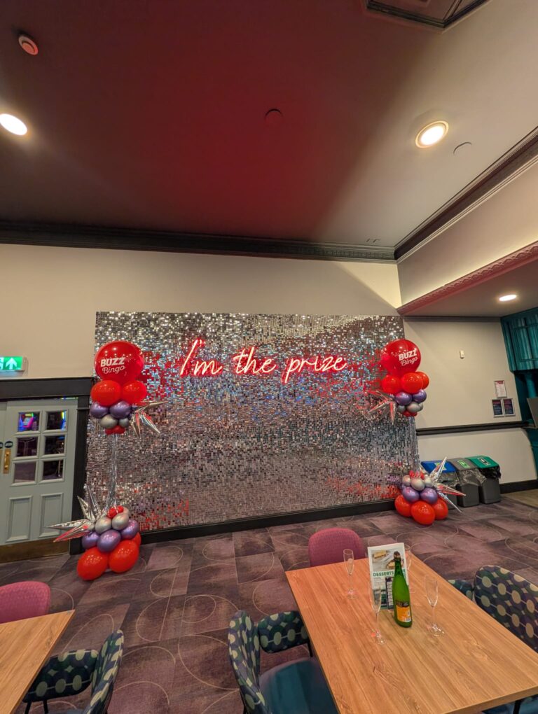 Buzz Bingo Backdrop