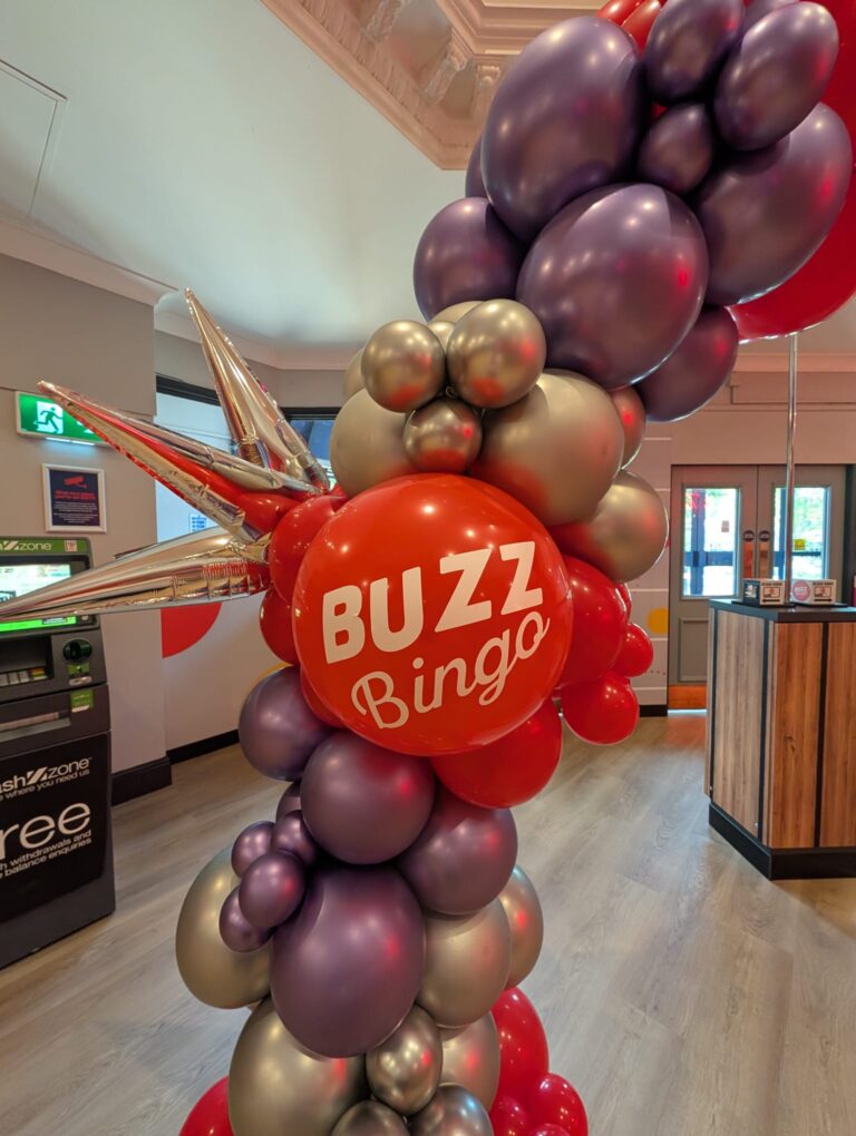 Personalised Buzz Bingo Balloons - Gallery